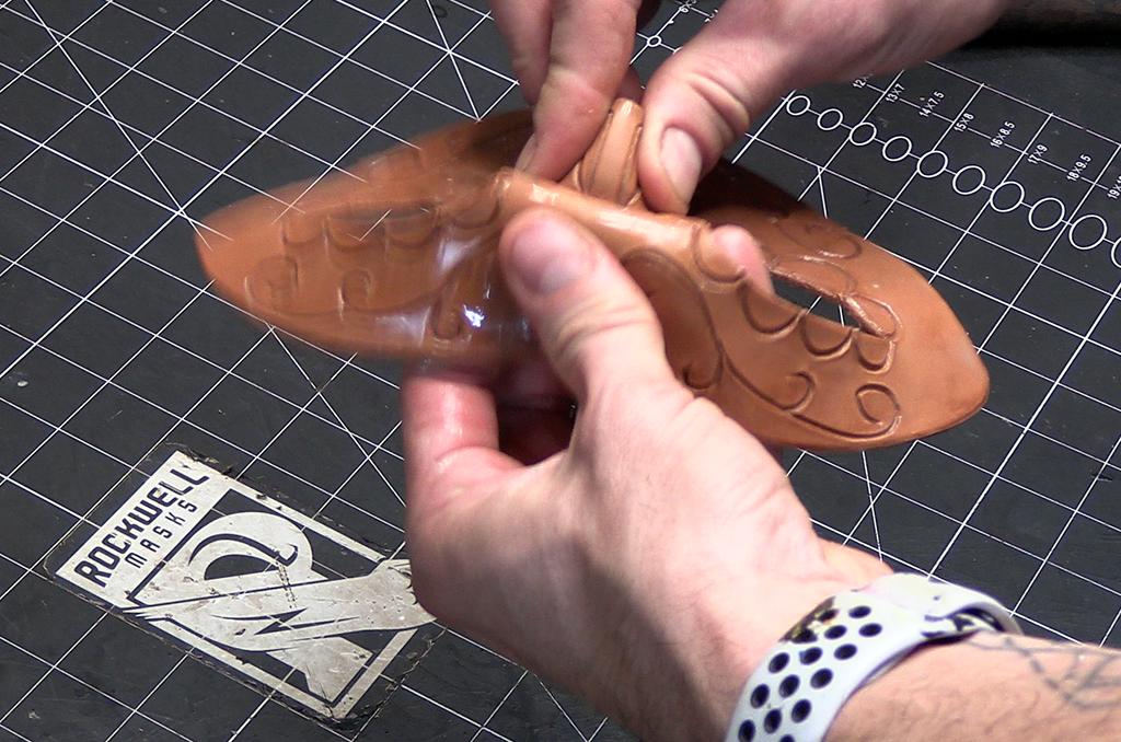 4-Pack Leather Masquerade Mask Printable Pattern Bundle