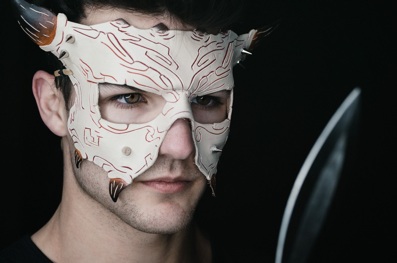 Handmade Genuine Leather Mask