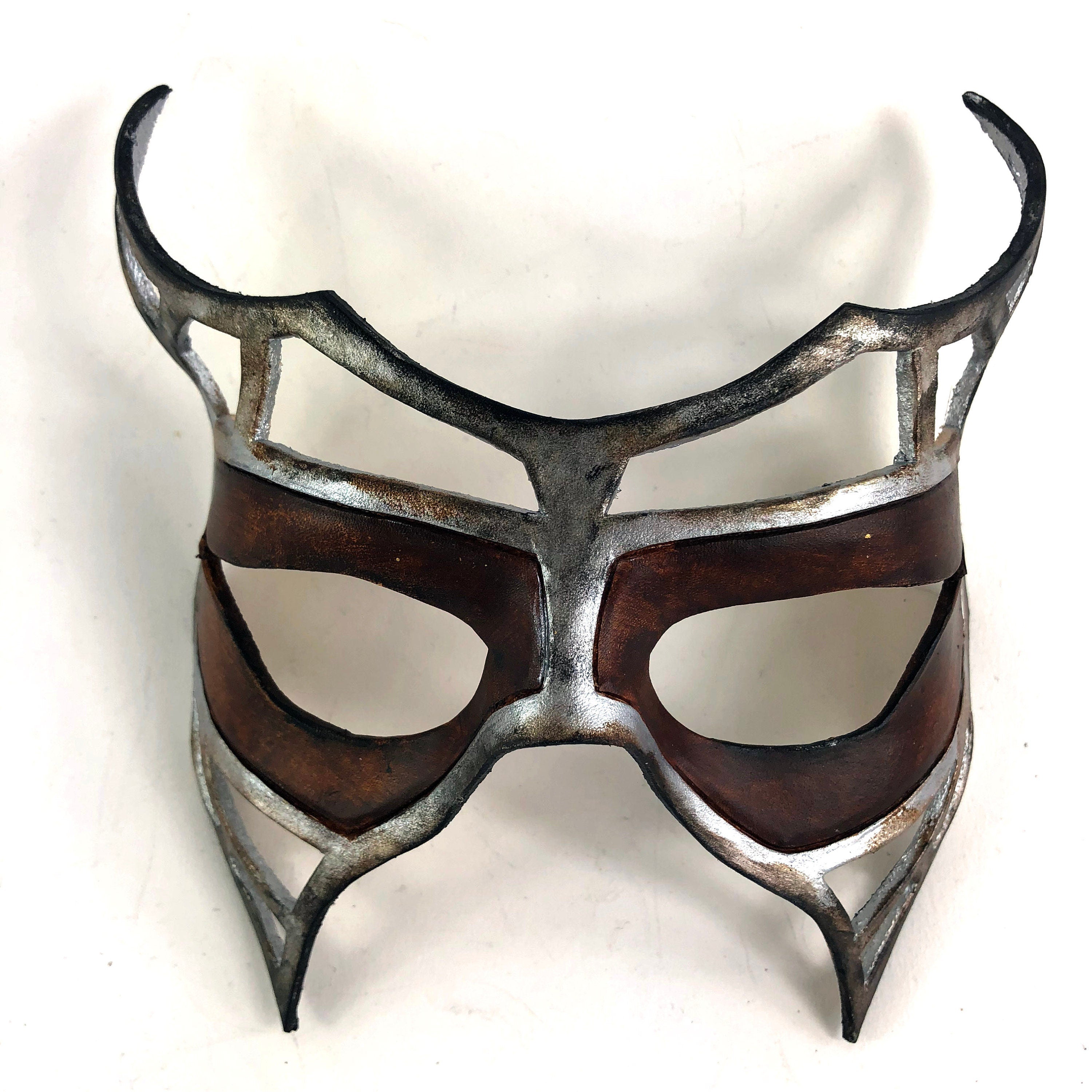 Handcrafted Genuine Leather Royal Warrior Mask