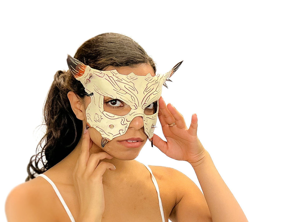Handmade Genuine Leather Mask
