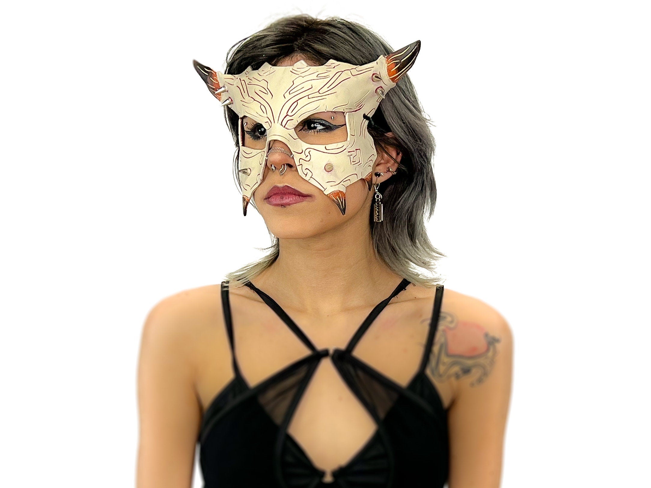 Handmade Genuine Leather Mask