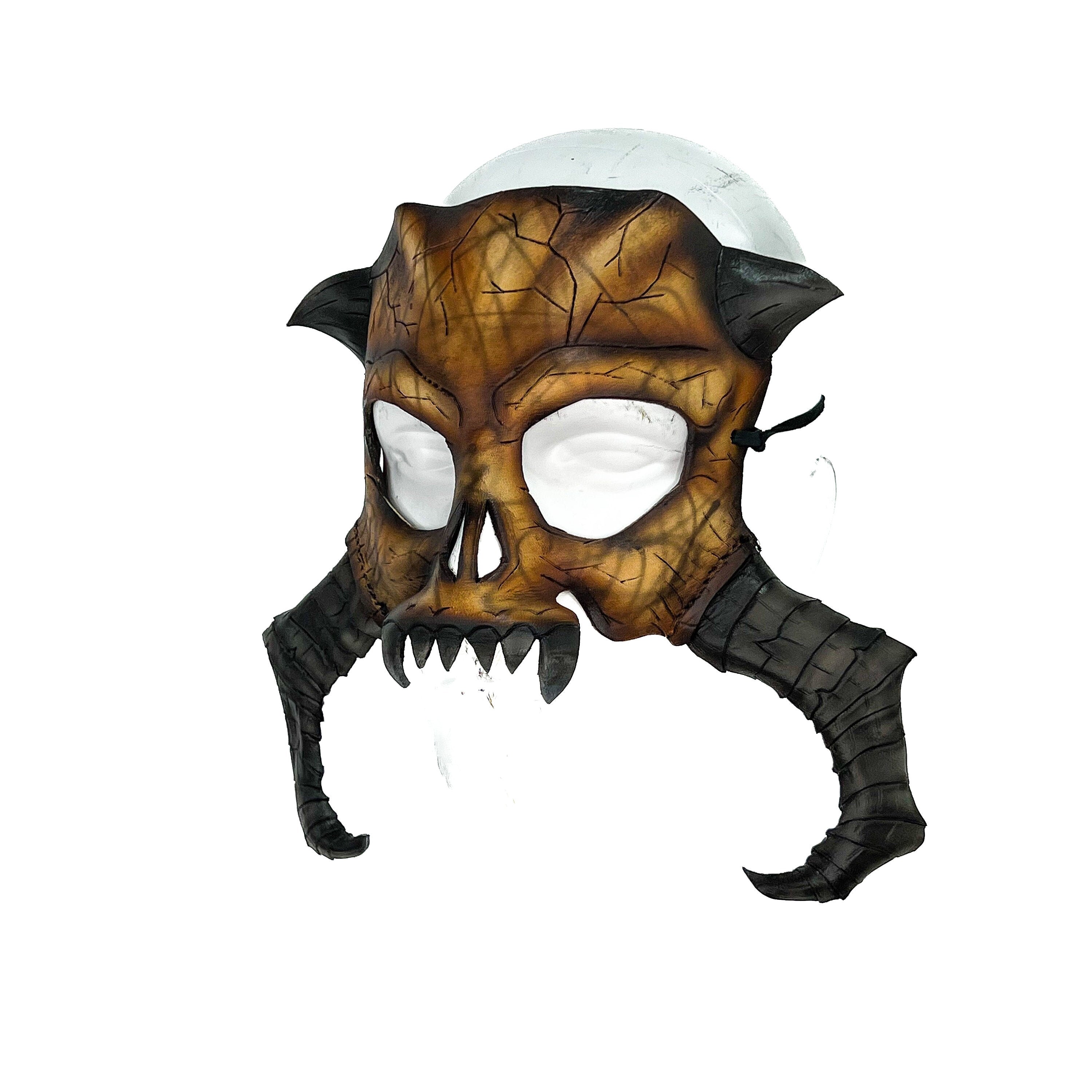 Beast Skull Handmade Genuine Leather Mask